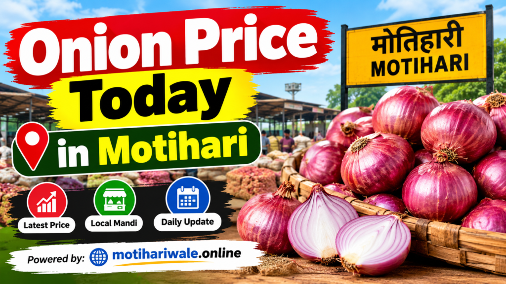 Onion Price Today in Motihari