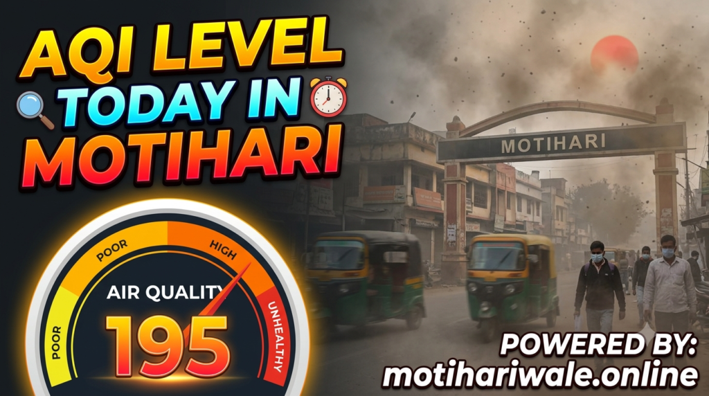 AQI Level Today in Motihari