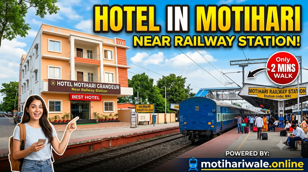 hotel in motihari near railway station